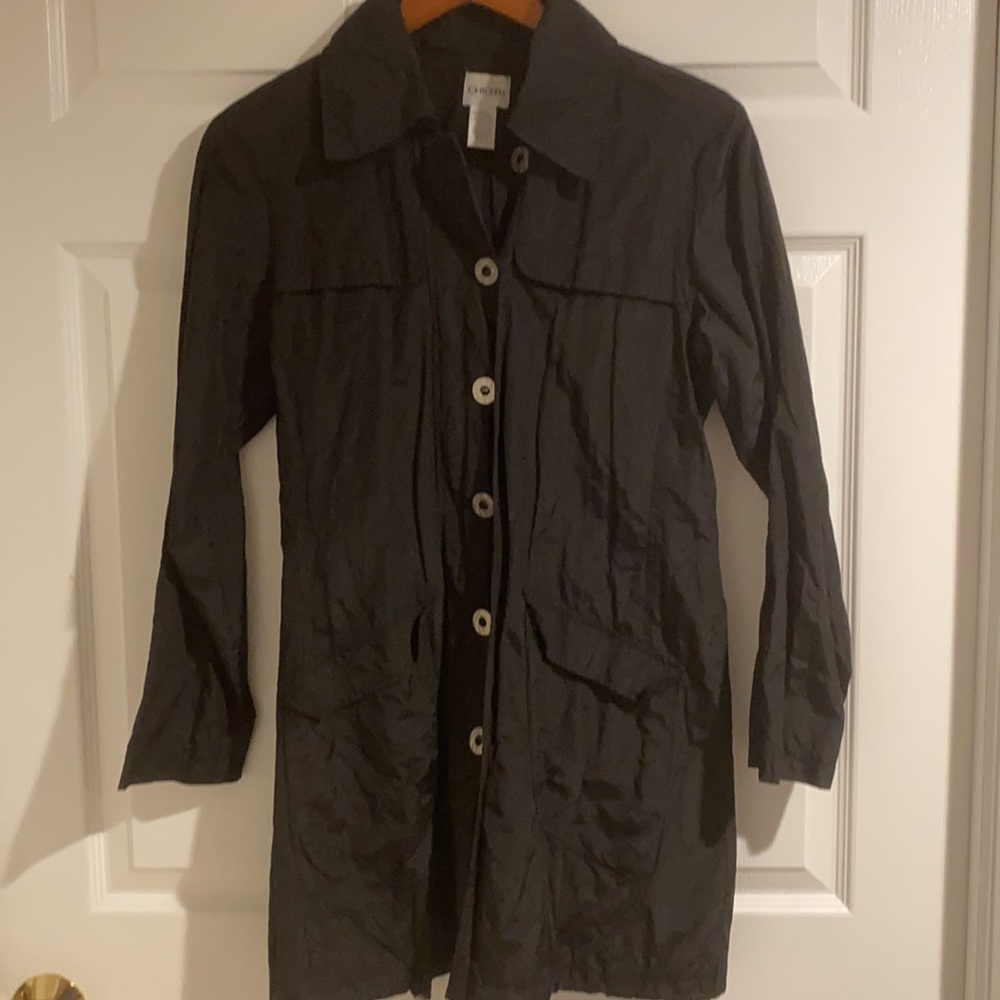 Chico’s lightweight water resistant jacket